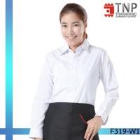 ราคา เสื้อพนักงาน เสื้อฟอร์ม เสื้อพนักงานเสิร์ฟ ชุดพนักงานเสิร์ฟ แขนยาว รหัส : F319-W1 (ฐานะภัณฑ์) (18779311065)