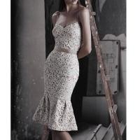 ราคา ✨Used like New Cop Vatanika Dress เดรสลูกไม้ (693761351)