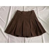 ราคา กระโปรงลูกฟูก สีน้ำตาลเข้ม (18326942685)