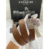 Coach 91309 Skinny Buckle Cut-to-size Reversible Dress Belt 32mm เข็มขัดผู้ชาย
