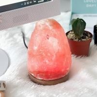 ราคา โคมไฟเกลือหิมาลายัน Himalayan Salt Lamp USB ใช้ในรถ หน้าคอม โคมไฟหินเกลือหิมาลัย โคมไฟ โคมไฟเกลือ (18411611862)