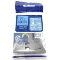 ราคา OK MAXWORK เทปพิมพ์อักษร 6 mm (TZ2-515) พื้นสีฟ้า ตัวอักษรสีขาว (16174924)