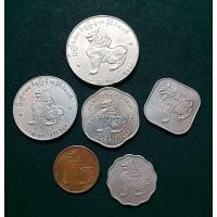 ราคา เหรียญต่างประเทศ(1779)พม่ารุ่นเก่าครบชุด (17596540118)