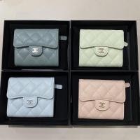 ราคา NEW chanel wallet 3พับ holo31 (10371905734)