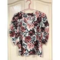 ราคา เสื้อลายดอก เสื้อแขนตุ๊กตาลายดอก (13226846970)