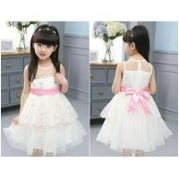 ราคา ชุดราตรีเด็กโต3-12ปี แขนกุด (1466797197)