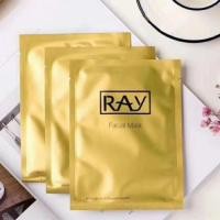 ราคา แผ่นมาร์คหน้าไยไหม สูตรทองคำและสาหร่ายธรรมชาติ Ray Facial sheet Mask Silver [พร้อมส่ง] (1677432987)