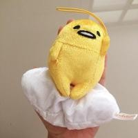 ราคา พวงกุญแจไข่ขี้เกียจ gudetama sanrio (ขนวิ้งนั่งบนไข่ขาว) (13631133812)