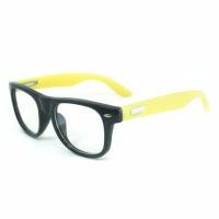 ราคา KOREA แว่นตาเด็ก 6-12 ปี 2140 สีดำเงาตัดแดงขาม่วง(ขาสปริง)สีดำเงาขาเหลือง (276683555)