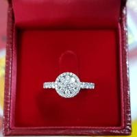 ราคา แหวนเพชรแท้ หลุดจำนำจากโรงรับจำนำ ทอง 18k (9007543023)