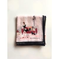 ราคา ผ้าเช็ดหน้าแบรนด์เนม มือสอง Burberry ลายคนและน้องหมา (4986992308)