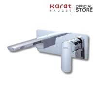 Karat Faucet ก๊อกผสมอ่างล้างหน้าติดผนังแบบก้านโยก รุ่น KF-43-640-50
