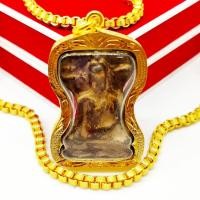 ราคา พระมเหศวร พิมพ์ใหญ่ กรุวัดพระศรีมหาธาตุ งานเลี่ยมทองไมครอนเกรดAกันน้ำ บูชาเสริมด้านแคล้วคลาดคงกระพันชาตรี หนึ่งในเบญจภาค (18505323185)