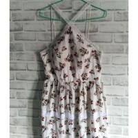 ราคา เดรสยาวสีขาวลายดอกไขว้หน้า (4542852738)