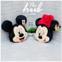 ราคา Toookyang_Shop หมอนซุกมือ หมอนสอดมือ มิกกี้เม้าส์ & มินนี่เม้าส์ ขนาด 17" Hand pillow Mickey Mouse & Minnie (8804038917)