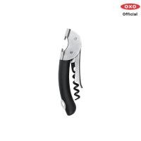 ราคา OXO ที่เปิดไวน์ แบบพับได้ l SteeL Double Lever Waiter's Corkscrew ของแท้ 100% (4036634460)