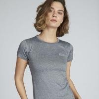 ราคา BODY GLOVE Basic Series Dry Cool Crew Neck Tee โปโลผู้หญิง สีเทาเข้ม DK.Grey (4119297638)