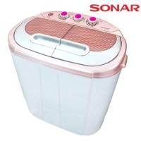 ราคา Sonar Mini Washing EW-S260 เครื่องซักผ้ามินิ 2 ถัง ใช้งานได้ปกติ (6843097863)