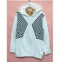 ราคา เสื้อฮู้ดผ้าสำลี แขนยาว มีซิปข้าง สกรีนลาย EXO อก38” (2867278929)