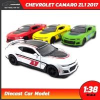ราคา โมเดลรถเหล็กจำลอง CHEVROLET CAMARO ZL1 2017 ลายแต่ง (Scale 1:38) (17927615886)