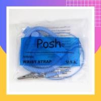 ราคา Anti-static wrist strap PU anti-static rope static ring wired static ring POSH สายรัดข้อมือป้องกันไฟฟ้าสถิตย์ (18988673478)