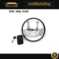 ราคา กระจกส่องพื้น ทรงกลม 10 นิ้ว ใส่ รถบัส รถบรรทุก Hino, Isuzu, Toyota, Mitsubishi NPR, NKR, Fuso,ELF, Truck ปี1990 - 2019 (9014893601)