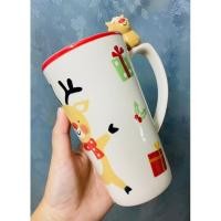 ราคา แก้วกาแฟเซรามิค,แก้วมัคลายคริสต์มาส #สินค้าใช้เวลาจัดส่ง 3 วัน# (3340221066)