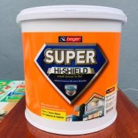 ราคา สีน้ำ สีทาบ้าน สีเบเยอร์ Beger Super Hi-Shield ชนิดกึ่งเงา สำหรับภายนอกและภายใน ขนาด 3.785 ลิตร (3648361218)