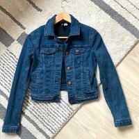 ราคา H&M แท้ size eur34 เเจ็คเก็ตยีนส์ 200.- (25854295437)