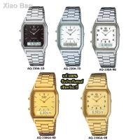 ราคา ♛✖✼แท้ศูนย์ CASIO Vintage AQ-230 Series AQ-230A AQ-230GA AQ-230GA-9D, AQ-230GA-9 ของแท้ 100% รับประกัน 1 ปี (13904072014)