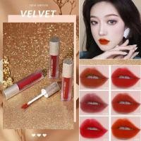 ราคา NOVO ลิปสติก ลิปกลอส เนื้อแมตต์ กํามะหยี่ นิ่ม กันน้ํา ไร้สี (22349231880)