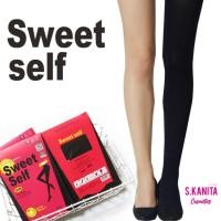 ราคา Sweet Self ถุงน่องกระชับเรียวขา ถุงน่องขาเรียว ใส่แล้วขาเล็ก กระชับก้น (21715712153)