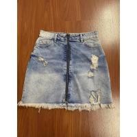ราคา zara ส่งต่อ กระโปรงยีนส์ (14945550837)