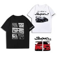 ราคา พิมพ์ลาย [S-5XL] 【พร้อมสำหรับการจัดส่ง】เสื้อยืดแขนสั้น Toyota supra JDM Bull Demon King รถประสิทธิภาพญี่ปุ่น รถสปอร์ต ว (24856353179)