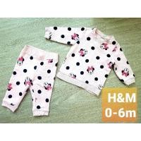 ราคา (ส่งต่อ) H&M ได้ครบชุด ชุดเสื้อเด็ก 3-6m แขนยาว ขายาว ใส่เที่ยวใส่นอนได้ Disney สีชมพู (12011165528)