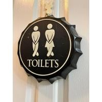 ราคา ป้ายห้องน้ำสังกะสีวินเทจ พร้อมส่งในไทย (21390175298)