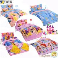 ราคา ครบเซ็ต⚡ ชุดผ้าปูที่นอนเจ้าหญิง + ผ้าห่มนวม 3.5/ 5/ 6 ฟุต โตโต้ Disney Princess ลิขสิทธิ์แท้ เซ็ตมาตรฐาน นวมหนา TOTO PC (5039961864)