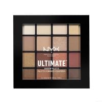 ราคา ของแท้ NYX Professional Makeup Ultimate Eyeshadow Palette สี Warm Neutrals (4339983393)