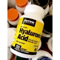 ราคา วิตามินลดเลือนริ้วรอยฟื้นฟูผิว Hyaluronic Acid Jarrow Formulas Promotes Skin Hydration120 dietary veggie caps supplement (6703412570)