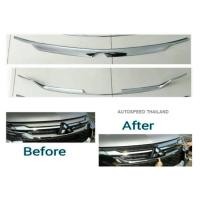 ราคา คิ้วกระจังหน้า PAJERO SPORT 2015 (ชุบ) 3 ชิ้น #6191 (731619987)