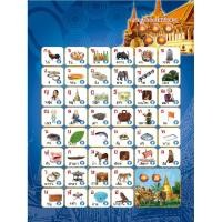 ราคา โปสเตอร์พูดได้ แผ่นสอนภาษาอังกฤษ โปสเตอร์มีเสียง โปสเตอร์สอนภาษา แผ่นเรียนรู้พูดได้ แผ่นสอนภาษาอังกฤษ/ไทย Ooh my kids (4680596366)