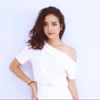 ราคา เปิดเปิดไหล่ข้างเดียว สีขาว เสื้อปาดไหล่ size M (1357516796)