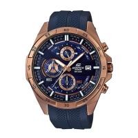 ราคา Casio Edifice นาฬิกาข้อมือผู้ชาย สายยางเรซิ่น รุ่น EFR-556PC,EFR-556PC-2A,EFR-556PC-2AV - สีโรวโกลด์ (2704010956)