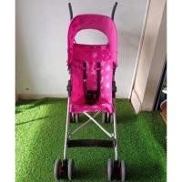 ราคา รถเข็นเด็ก ก้านร่ม มือสองญี่ปุ่น สีชมพู (1752529372)