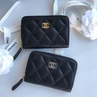 ราคา New Chanel Mini Zippy Wallet พร้อมส่ง ของแท้ 100% (2324646595)