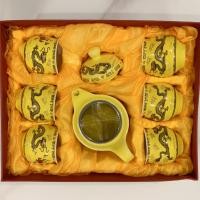 ราคา ชุดแก้ว น้ำชา ลายมังกร กาน้ำชา พร้อม แก้วชาจีน มีให้เลือก 5 สี (9428467862)