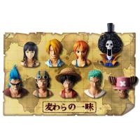 ราคา Straw Hat Pirates Set ของแท้ JP แมวทอง - Greatdeep Collection Bandai [โมเดลวันพีช] (9 ตัว) (6144062102)