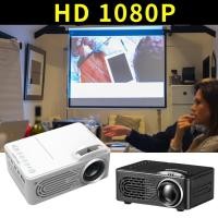 ราคา ✗❖Mini Portable 814 LED 3d Home Theater Projector HD 1080p Cinema SD AV USB (2986209422)