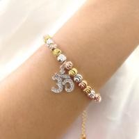 ราคา สร้อยข้อมือโอม [ 126 ] สร้อยข้อมือ 3 กษัตริย์ จี้โอม ตัวสร้อยเม็ดจีบขนาด 4 มิล. ความยาว 7 นิ้ว พร้อมส่ง (13753250845)