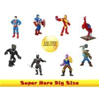 ราคา เลโก้ ตัวต่อ นาโน Nanoblock Super Hero Avenger กัปตันอเมริกา ไอรอนแมน สไปเดอร์แมน ทอร์ ทานอส แบล็คแพนเตอร์ ซุปเปอร์แมน (2303691879)